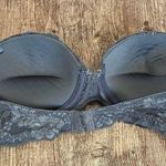 Nanette Lepore  Gray Lace Strapless Bra Photo 1