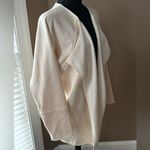 Athleta Cozy Women’s Long Sleeve Woman’s Wrap Jacket in Heather Beige Photo 6