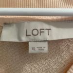 Loft Pink Red Kiss Lips Crewneck Long Sleeve Sweatshirt Sweater XL Photo 5