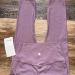 Lululemon Align High Rise 23” Lavender Lux Size 6 NWT Photo 0