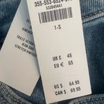 Hollister New Ultra High Rise Dad Jeans Butterfly Print Stretch 25x29 $64.95 Photo 6