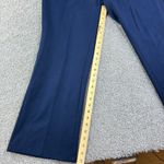 Ralph Lauren Lauren Active Womens Blue Cotton Pants Size L Casual Pull On Style Photo 5