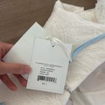 Carolina Herrera NWT  Lourdes STRAPLESS CHANTILLY LACE JUMPSUIT Photo 9