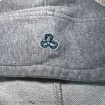 Aritzia TNA Quarter Zip Sleeveless Hoodie Womens Small Gray 100% Cotton Athletic Photo 4