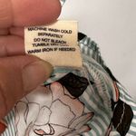 No Comment  Plus Cold Shoulder Floral and Stripes 100% Cotton Size 2X Photo 2