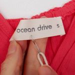 Ocean Drive NWT Womens Babydoll Gauze Dress Size S Orange Beach Island Resort Photo 3