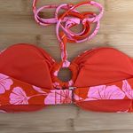 Wild Fable Extra Small XS Tropical Women's Teen Floral Halter Bikini Swim Top Photo 1