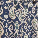 Christian Serrano linen palazzo pants with pockets, size Large Blue Photo 1