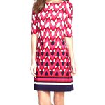 Eliza J  Geo Print Dress size 8 Photo 4