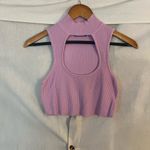 Urban Outfitters  Keyhole Ribbed Lilac Tank Photo 1