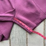 Nike Essential Loose Fit High Rise Light Bordeaux Fleece Lined Sweat Shorts S Photo 3