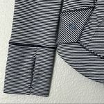 Athleta Heavenly Hail Striped Hoodie Sweatshirt Pullover Blue/White Size XXS Photo 6