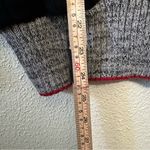 Etienne Aigner  Vintage 80s Black and Gray Patterned Boat Neck Sweater Quiet Lux Photo 6