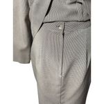 Alyn Paige  13/14 Beige Black Houndstooth Womens Skirt Suit Business Formal Wear Photo 10