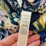 Chico's Primavera Floral Blouse Womens Size Large Navy Long Sleeve V-Neck Top Photo 4