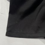 Pretty Little Thing Plunge V-Neck Tie Waist Skater Dress Texture Satin Black Size 6 Photo 16