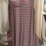 Terra & Sky Women's Plus Size Everyday Sleeveless Swing Dress With Side Pocket Photo 0