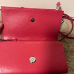 Ralph Lauren NEW R.L.L. Lauren hot Pink Cow Leather Wallet Crossbody Bag Photo 6