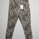 frame denim Frame Ali Leopard High Rise Cigarette Jeans Skinny Crop Animal Print 28 New/Flaw Photo 0