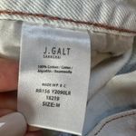 Brandy Melville J. GALT / White Jeans Wide Leg Size Medium Photo 8