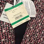 Anne Klein  Tweed Blazer Jacket – Black Pink Ivory size large NEW Photo 5