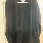 Black cardigan with pockets Photo 0