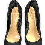 LC Lauren Conrad Womens Four Inch High Heel Shoes Pumps Slip On Black Size 6.5 Photo 4