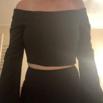 ZARA  Going Out Black Top Crop Photo 0