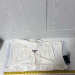 Classiques Entier  Shirt Women Size XL White Sleeveless Button Pocket *tiny Flaw Photo 4