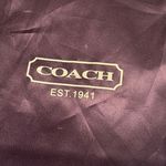 Coach Dark Brown Satin Bag Photo 1