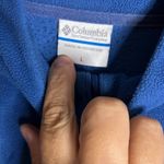 Columbia blue fleece 1/4 zip size L Photo 1
