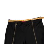 Ted Baker Pull-On Black Skinny Leggings Trousers Zipper Legs, Size 3/US 8 Photo 5
