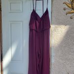 Hayley Paige Occasions HAYLEY PAIGE Women Elegant Jumpsuit Purple  Size 4 Photo 2