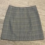 Aritzia Babaton Plaid Mini High Waist A-Line Skirt Size 10 Photo 4