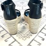 Marc Fisher LTD Alita Espadrille Wedge Sandals in Black Size 10 Photo 6