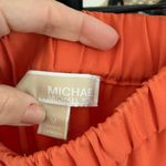 MICHAEL Michael Kors Vibrant Orange Wide Leg Pants Size M Photo 2