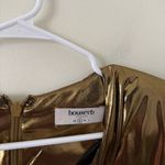 House Of CB  Gaby Gold Drape Mini Dress New Years Holiday Photo 5