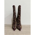 Christian Louboutin  Gouzimine 120 Met Patent Pony 50s Leopard Boots Black/Tan 40 Photo 3