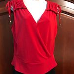 Catherine Malandrino Catherine Mallandrino Red Sleeveless Top Photo 6
