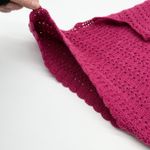 Handmade Womens Crochet Sleeveless Sweater Size Medium Boho Feminine Cottage Photo 8