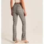 Abercrombie & Fitch  The Skinny Ultra High Rise Slit Plaid Photo 1