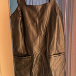 Abercrombie & Fitch Abercrombie Leather Dress Mini Photo 0