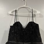 Mac Duggal  20641 Beaded Strap Bustier Sequin Mini Dress 10 Photo 4