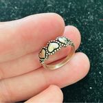 Vintage 925 Silver Heart Pinky Ring Ring Size 4 Photo 1