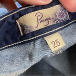 Paige Boyfriend Canyon Low Rise Y2K Jeans Raw Hem Womens 25 Distressed Zip Fly Photo 11