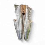 Pull & Bear  Silver Leather Loafers Flats 37/6.5 Photo 6