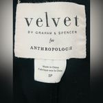 Anthropologie Velvet Graham Spencer Ignacia Black Structured Dress Sz Small Photo 6
