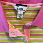 Lilly Pulitzer  Woman’s Shrunken Polo  EUC size XL but‎ fits more like a Medium Photo 1