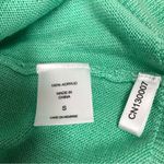 New York And Company  womens S green cardigan button down sweater Photo 3