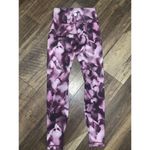 Lululemon  Wunder Under Hi-Rise 7/8 Tight 25" Blush Blossom Alpine White Pink 4 Photo 2